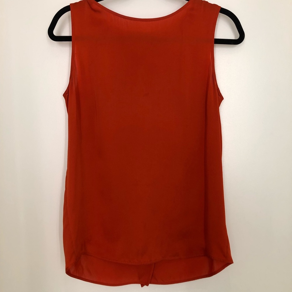 Vince silk sleeveless blouse